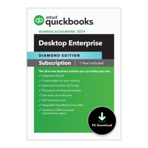 Intuit QuickBooks Desktop Enterprise 2024 – Diamond